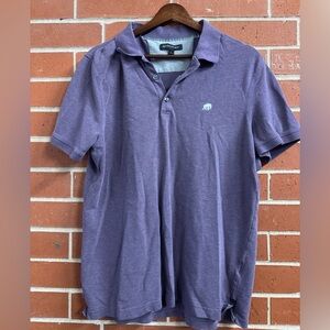 Banana Republic Purple Polo Shirt Men’s Large Soft Cotton Casual